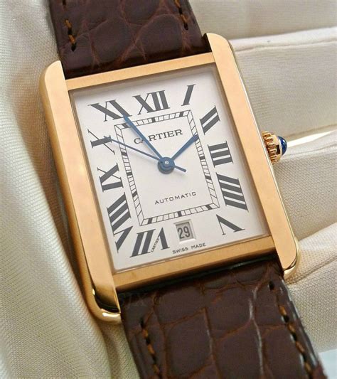 replica for a cartier tank solo|reproduction cartier tank watch.